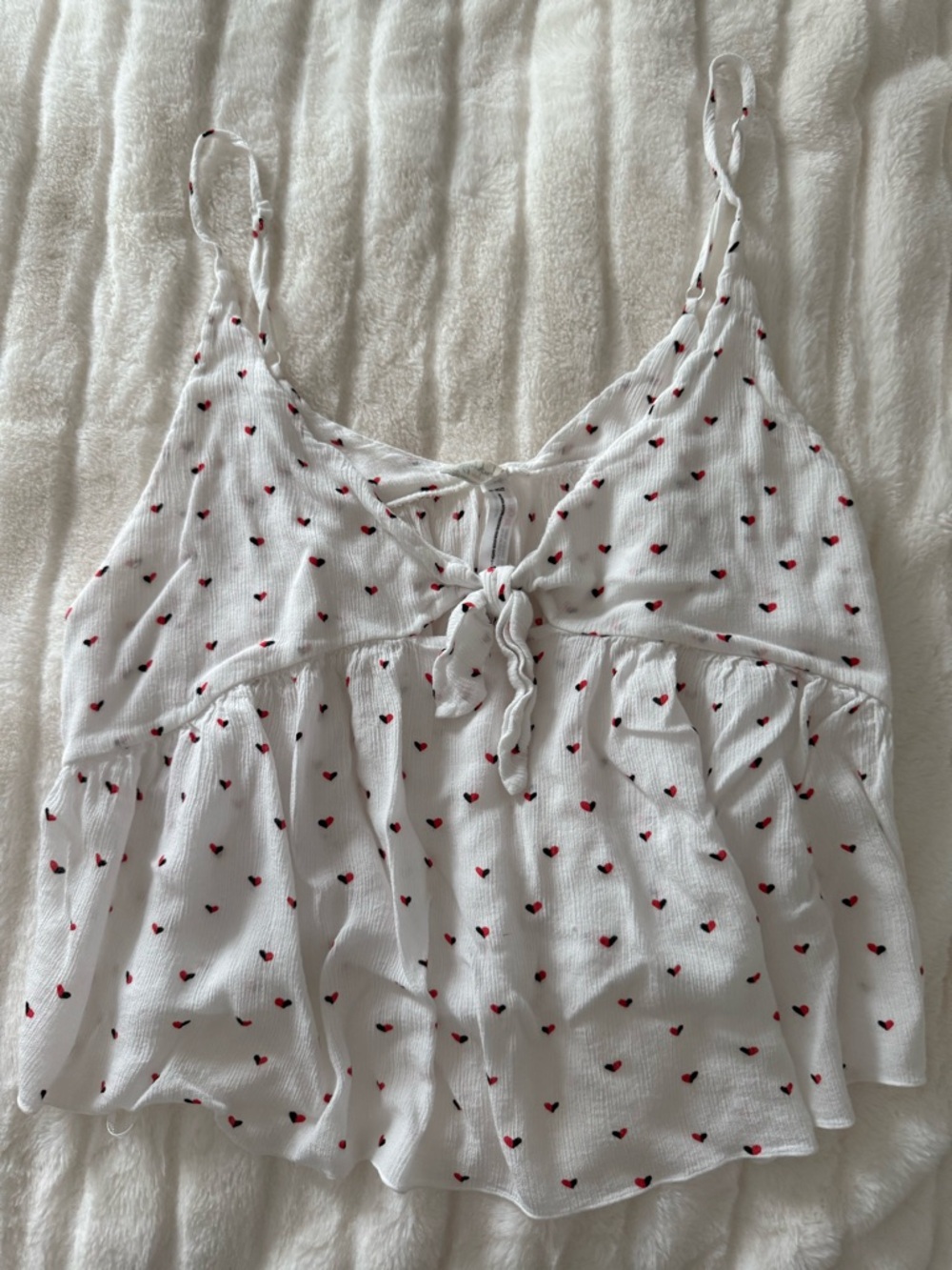 Free People heart tank top
